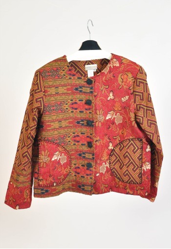 Vintage 90s jacket in maroon