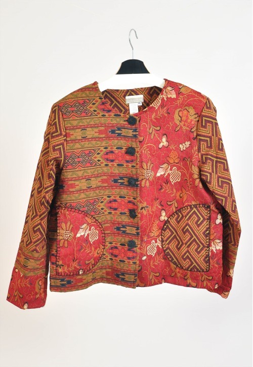 Vintage 90s jacket in maroon