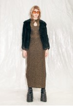 Vintage Fur Coat 60s Super Soft Jacket in Black