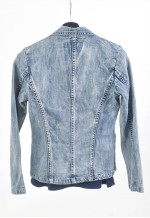 Vintage 00s denim blazer jacket