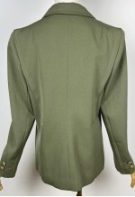 Vintage Olive Green Wool Jacket