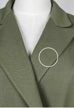 Vintage Olive Green Wool Jacket