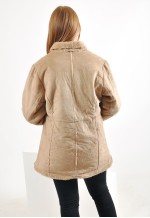Vintage 90's faux shearling jacket