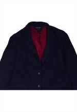 Vintage 90's Blazer 2 Button Plain Navy Blue