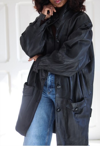 Vintage leather jacket