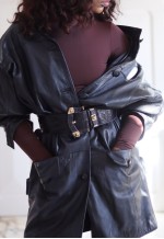 Vintage leather jacket