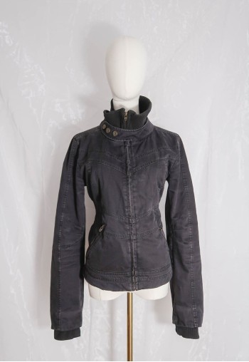 vintage y2k DIESEL Gorpcore Streetwear Denim Jacket